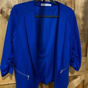 Royal Blue Suit Jacket